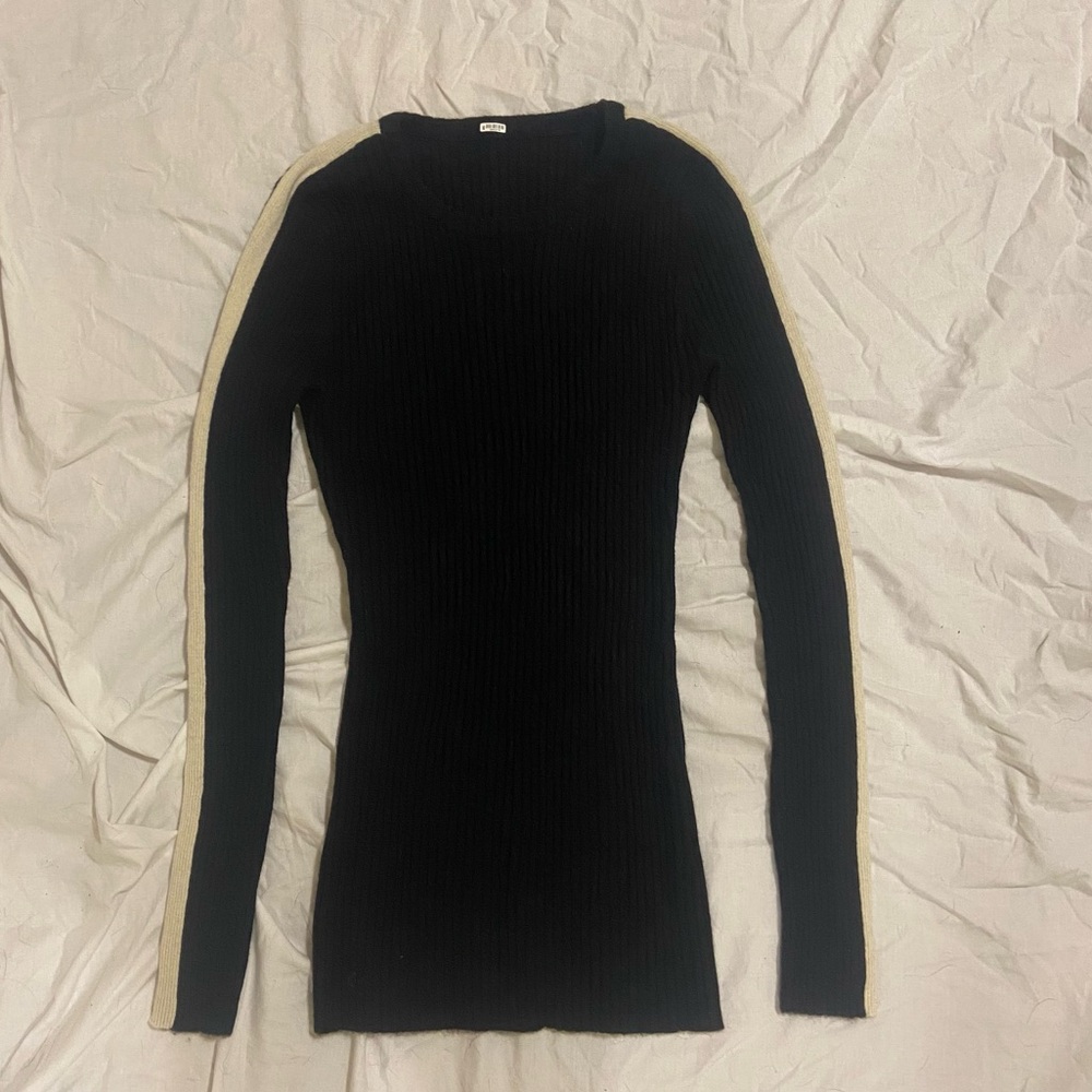 Black Knit Sweater